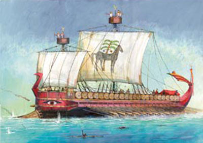 финикийский корабль