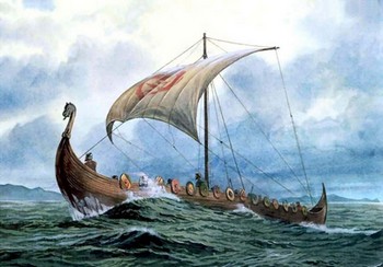 човен вікінгів