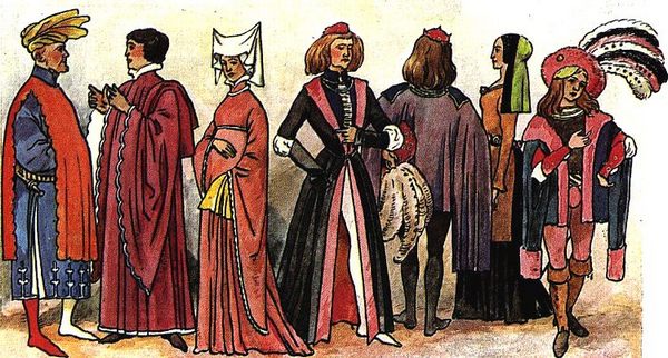 Одяг середньовіччя
