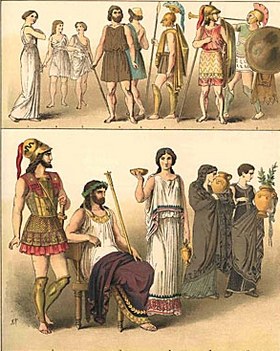 одежда античных времен