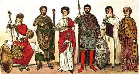 Византийские одежды