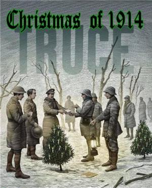 Рождество в окопах 1914 года