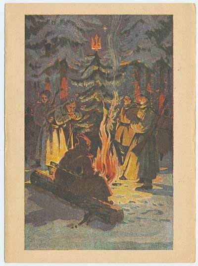 Рождественские повстанческие открытки