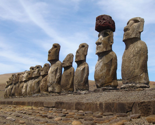 скульптури на острові Пасхи