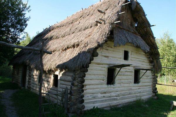 середньовічний селянський будинок