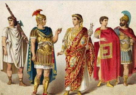 Одежда мужчин в древнем Риме