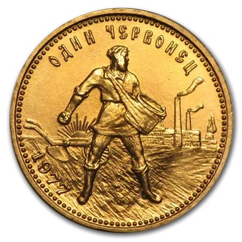 Монетное золото Советского Союза